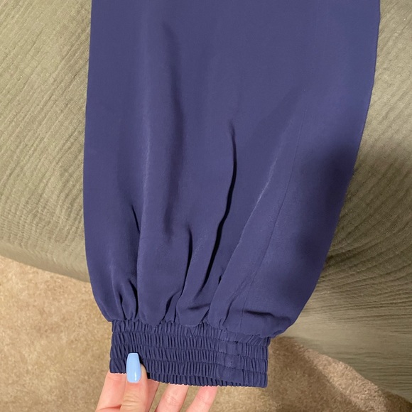 Gucci Harem Trouser - Navy with Interlocking GG Button - Picture 5 of 11